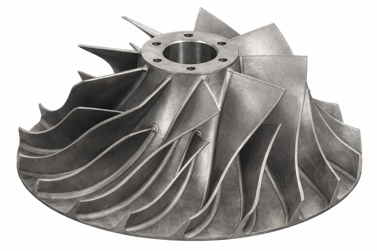 CAD-rendering of an open Impeller